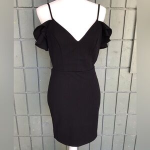 NWT, Beautiful Black Crystal Doll Dress Size 5.